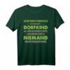 Leg Dich Niemals Mit Einem Dorfkind An T-Shirt – Lustiges Geschenk für Dorfkinder, Landbewohner & Bauern zu Geburtstag & Weihnachten