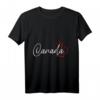Kanada T-Shirt mit Ahornblatt, Elchen & Bären – Perfektes Geschenk für Kanada-Liebhaber, Urlauber & Kanadafans