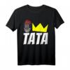 Serbien Tata Geburtstagsgeschenk für Serbischen Papa Otac T-Shirt mit Flagge und Adler – Patriotisches Geschenk für Weihnachten & Feiertage