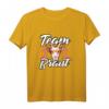 Team Braut Junggesellinnenabschied T-Shirt mit Ziege & Blumenkranz – Lustiges Land-Outfit für JGA & Polterabend, Geschenkidee für Freundinnen & Trauzeuginnen