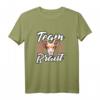 Team Braut Junggesellinnenabschied T-Shirt mit Ziege & Blumenkranz – Lustiges Land-Outfit für JGA & Polterabend, Geschenkidee für Freundinnen & Trauzeuginnen