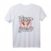 Team Braut Junggesellinnenabschied T-Shirt mit Ziege & Blumenkranz – Lustiges Land-Outfit für JGA & Polterabend, Geschenkidee für Freundinnen & Trauzeuginnen