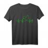 Herzschlag EKG Hahn Huhn Henne Bauernhof T-Shirt – Perfektes Geschenk für Hühnerfans, Bauern und Geflügel-Liebhaber zu Weihnachten & Geburtstag