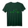 Herzschlag EKG Hahn Huhn Henne Bauernhof T-Shirt – Perfektes Geschenk für Hühnerfans, Bauern und Geflügel-Liebhaber zu Weihnachten & Geburtstag