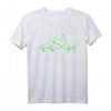 Herzschlag EKG Hahn Huhn Henne Bauernhof T-Shirt – Perfektes Geschenk für Hühnerfans, Bauern und Geflügel-Liebhaber zu Weihnachten & Geburtstag