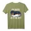 Ich Dackel Jetzt Ins Bett T-Shirt – Lustiges Hundemotiv für Hundeliebhaber & Schlafkomfort