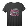 Coole Mamas Spielen Darts - Dart T-Shirt mit Spruch für Frauen, perfekt als Geschenk für Dartspielerinnen