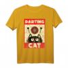 Lustiges Dart Katze T-Shirt für Dartspieler und Katzenliebhaber – Perfektes Geschenk für Männer, Frauen, Vatertag, Muttertag, Geburtstag und Weihnachten