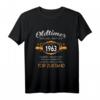 Lustiges 60. Geburtstag Oldtimer Herren 1963 T-Shirt - Perfektes Geschenk für Autofans, Oldtimer-Liebhaber & Geburtstagsfeier