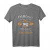 Lustiges 60. Geburtstag Oldtimer Herren 1963 T-Shirt - Perfektes Geschenk für Autofans, Oldtimer-Liebhaber & Geburtstagsfeier