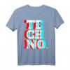 Techno Trance Deep House Goa Electro Psytrance Psychedelic T-Shirt – Perfekt für Techno & Party Fans
