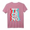 Techno Trance Deep House Goa Electro Psytrance Psychedelic T-Shirt – Perfekt für Techno & Party Fans