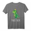Lustiges Tree Rex Dinosaurier Weihnachts-T-Shirt - Perfektes Dino-Outfit für Kinder und Erwachsene zu Weihnachten