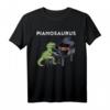 Klavier Shirt für Kinder mit Dinosaurier Motiv - Lustiges Musik T-Shirt für kleine Pianisten und Musikliebhaber, Geschenkidee für Klavierspieler