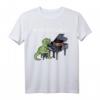 Klavier Shirt für Kinder mit Dinosaurier Motiv - Lustiges Musik T-Shirt für kleine Pianisten und Musikliebhaber, Geschenkidee für Klavierspieler