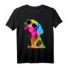 Lustiges Hund Rainbow EDM DJ Musik Rave Festival T-Shirt – Buntes Outfit für Festivals, Raves & Konzerte