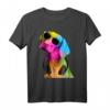Lustiges Hund Rainbow EDM DJ Musik Rave Festival T-Shirt – Buntes Outfit für Festivals, Raves & Konzerte