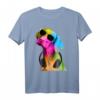Lustiges Hund Rainbow EDM DJ Musik Rave Festival T-Shirt – Buntes Outfit für Festivals, Raves & Konzerte