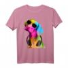 Lustiges Hund Rainbow EDM DJ Musik Rave Festival T-Shirt – Buntes Outfit für Festivals, Raves & Konzerte