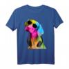 Lustiges Hund Rainbow EDM DJ Musik Rave Festival T-Shirt – Buntes Outfit für Festivals, Raves & Konzerte