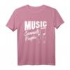 Music Connects People T-Shirt – Elektronisches EDM & Rave Design für Festivals, Partys & Geburtstagsgeschenke für Musikliebhaber