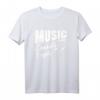 Music Connects People T-Shirt – Elektronisches EDM & Rave Design für Festivals, Partys & Geburtstagsgeschenke für Musikliebhaber