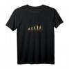 Vintage Synthesizer Evolution T-Shirt – Für Techno, DJ & Elektronikfans, Stylisches Retro Design, Perfektes Geschenk für Producer und Musikliebhaber