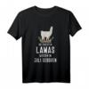 Lustiges Lama und Alpaka Motiv T-Shirt – Originelle Geburtstagsgeschenkidee für Juli-Geburtstag, Damen und Herren, Party & Feier