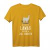 Lustiges Lama und Alpaka Motiv T-Shirt – Originelle Geburtstagsgeschenkidee für Juli-Geburtstag, Damen und Herren, Party & Feier