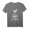 Lustiges Lama und Alpaka Motiv T-Shirt – Originelle Geburtstagsgeschenkidee für Juli-Geburtstag, Damen und Herren, Party & Feier