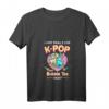 K-Pop Damen Hallyu T-Shirt mit V-Ausschnitt - Asiatischer Kawaii Style für Koreanische Musik, K-Drama & Seoul Fans