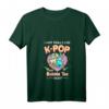 K-Pop Damen Hallyu T-Shirt mit V-Ausschnitt - Asiatischer Kawaii Style für Koreanische Musik, K-Drama & Seoul Fans