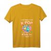 K-Pop Damen Hallyu T-Shirt mit V-Ausschnitt - Asiatischer Kawaii Style für Koreanische Musik, K-Drama & Seoul Fans