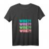 Damen K-drama K-pop Fan Wae Funny Korean Drama Musik Fan Korea T-Shirt mit V-Ausschnitt – Humorvolles Fan-Shirt für Koreanische Kultur und Alltag
