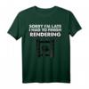 Sorry I'm Late Funny Film Making Video Editor Producer T-Shirt – Perfektes Geschenk für Video-Editoren, Filmemacher & Videoproduzenten zu Weihnachten, Geburtstag & mehr