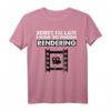 Sorry I'm Late Funny Film Making Video Editor Producer T-Shirt – Perfektes Geschenk für Video-Editoren, Filmemacher & Videoproduzenten zu Weihnachten, Geburtstag & mehr