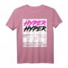Hyper Hyper 90er Jahre Rave Festival T-Shirt - Retro Techno & Eurodance Design für echte Raver, Party & Club Fans