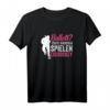 Eishockey T-Shirt für Mädchen mit Motiv 'Ballett? echte Mädchen spielen Eishockey' – Perfekt für Fans und Spielerinnen