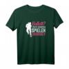 Eishockey T-Shirt für Mädchen mit Motiv 'Ballett? echte Mädchen spielen Eishockey' – Perfekt für Fans und Spielerinnen