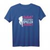 Eishockey T-Shirt für Mädchen mit Motiv 'Ballett? echte Mädchen spielen Eishockey' – Perfekt für Fans und Spielerinnen