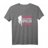 Eishockey T-Shirt für Mädchen mit Motiv 'Ballett? echte Mädchen spielen Eishockey' – Perfekt für Fans und Spielerinnen