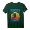 Kinder 6. Geburtstag Retro Eishockey Fan T-Shirt für Jungen - Perfektes Geschenk und Dekoration zum 6. Geburtstag