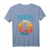 Kinder 6. Geburtstag Retro Eishockey Fan T-Shirt für Jungen - Perfektes Geschenk und Dekoration zum 6. Geburtstag