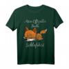 Lustiges Fuchs Schlafshirt, Pyjama & Nachthemd – Witziges Geschenk für Langschläfer, Morgenmuffel & Nachteulen, Damen & Herren