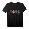Gitarren-Auswahl-Geschenk für Gitarristen Retro Vintag T-Shirt – Perfektes Geburtstagsgeschenk für Musiker, Gitarre Liebhaber & Künstler
