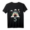 Kinder 5. Geburtstag Regenbogen T-Shirt – Niedliches Geburtstagsoutfit für Jungen und Mädchen im Kindergartenalter