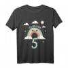 Kinder 5. Geburtstag Regenbogen T-Shirt – Niedliches Geburtstagsoutfit für Jungen und Mädchen im Kindergartenalter