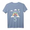 Kinder 5. Geburtstag Regenbogen T-Shirt – Niedliches Geburtstagsoutfit für Jungen und Mädchen im Kindergartenalter