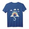Kinder 5. Geburtstag Regenbogen T-Shirt – Niedliches Geburtstagsoutfit für Jungen und Mädchen im Kindergartenalter