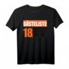 Lustiges Gästebuch T-Shirt zum 18. Geburtstag - Bitte Eintragen, Erinnerung für Gäste, Party-Gag & Geschenkidee für 18-Jährige